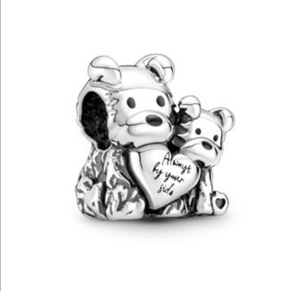 New Pandora MOTHER & PUPPY LOVE CHARM - Picture 4 of 7